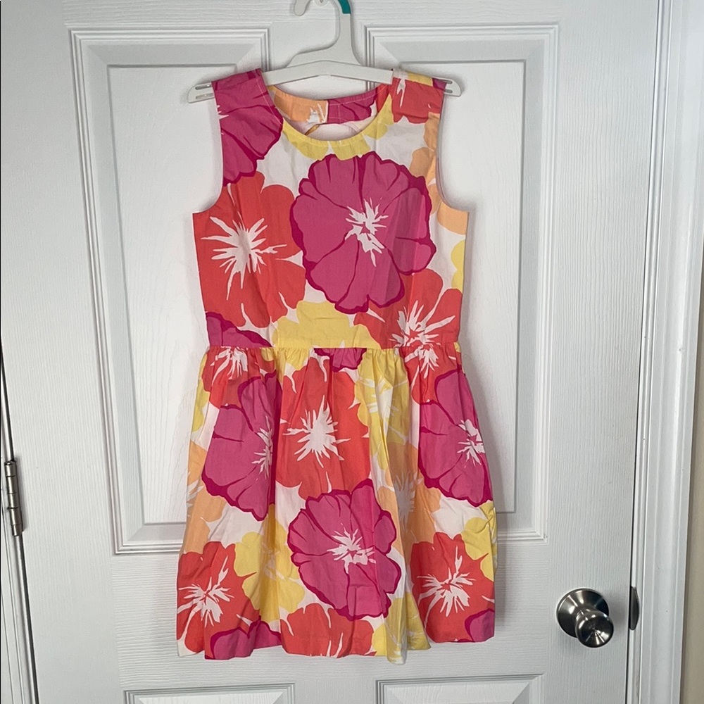 Gymboree Pink and Yellow Floral Dress